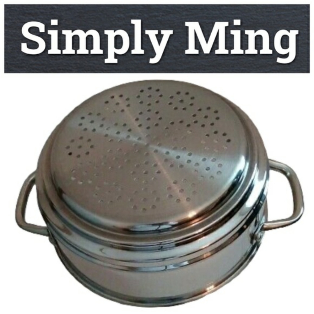 Simply Ming 10" Stainless Steel Step Steamer
